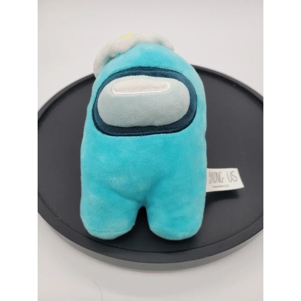 Toikido Among Us Plush Blue Crew Mate Fried Egg 6.5